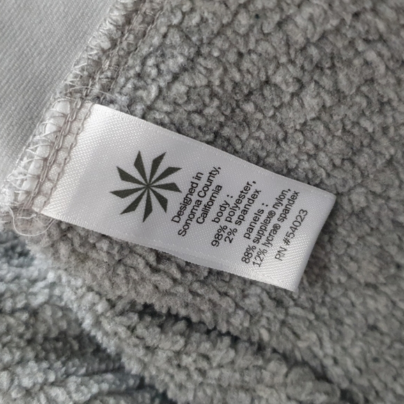 Athleta Fleece Hooded Jacket - Picture 4 of 9